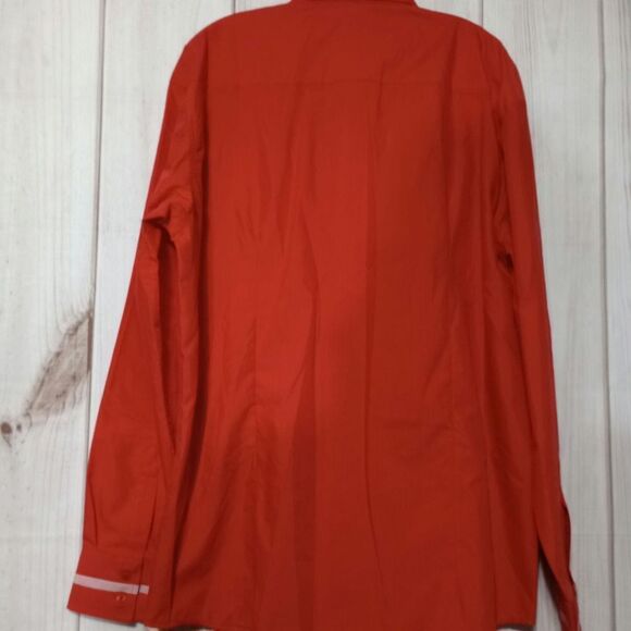 Albertini Shirt Men's 3xl‎ Button Front Red - Picture 2 of 8
